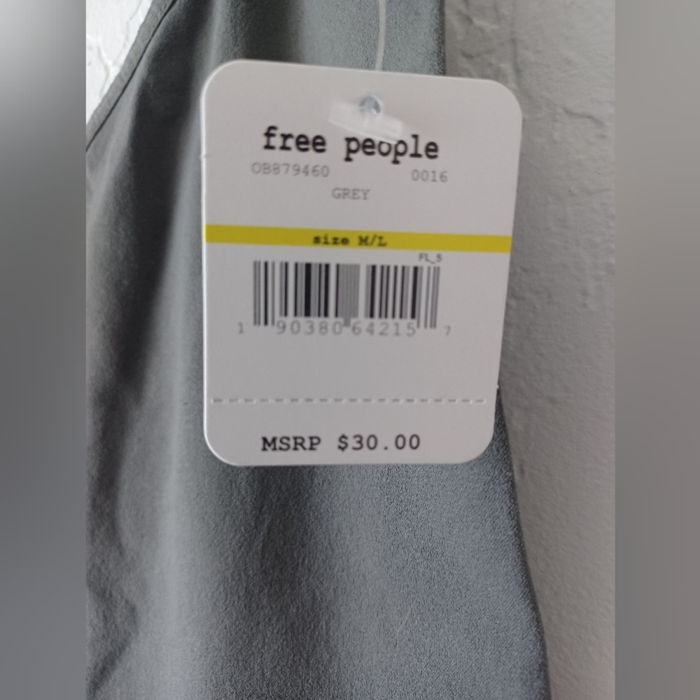 Free People gray slip mini dress - Picture 8 of 8